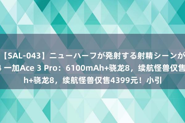 【SAL-043】ニューハーフが発射する射精シーンがあるセックス4 一加Ace 3 Pro：6100mAh+骁龙8，续航怪兽仅售4399元！小引