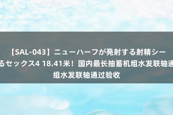 【SAL-043】ニューハーフが発射する射精シーンがあるセックス4 18.41米！国内最长抽蓄机组水发联轴通过验收