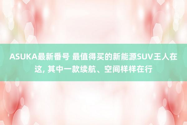 ASUKA最新番号 最值得买的新能源SUV王人在这, 其中一款续航、空间样样在行