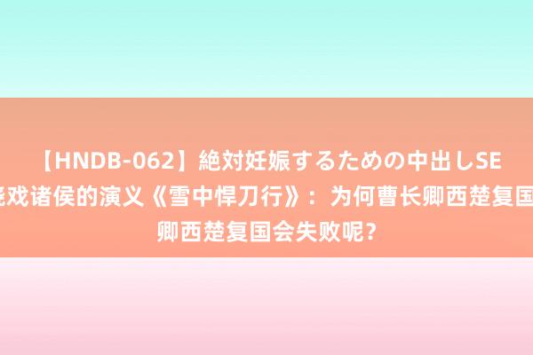 【HNDB-062】絶対妊娠するための中出しSEX！！ 燃烧戏诸侯的演义《雪中悍刀行》：为何曹长卿西楚复国会失败呢？