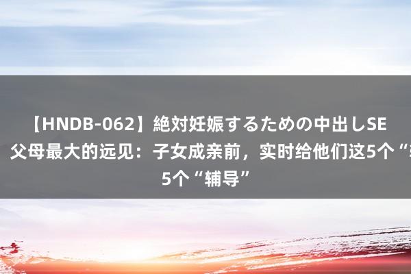 【HNDB-062】絶対妊娠するための中出しSEX！！ 父母最大的远见：子女成亲前，实时给他们这5个“辅导”